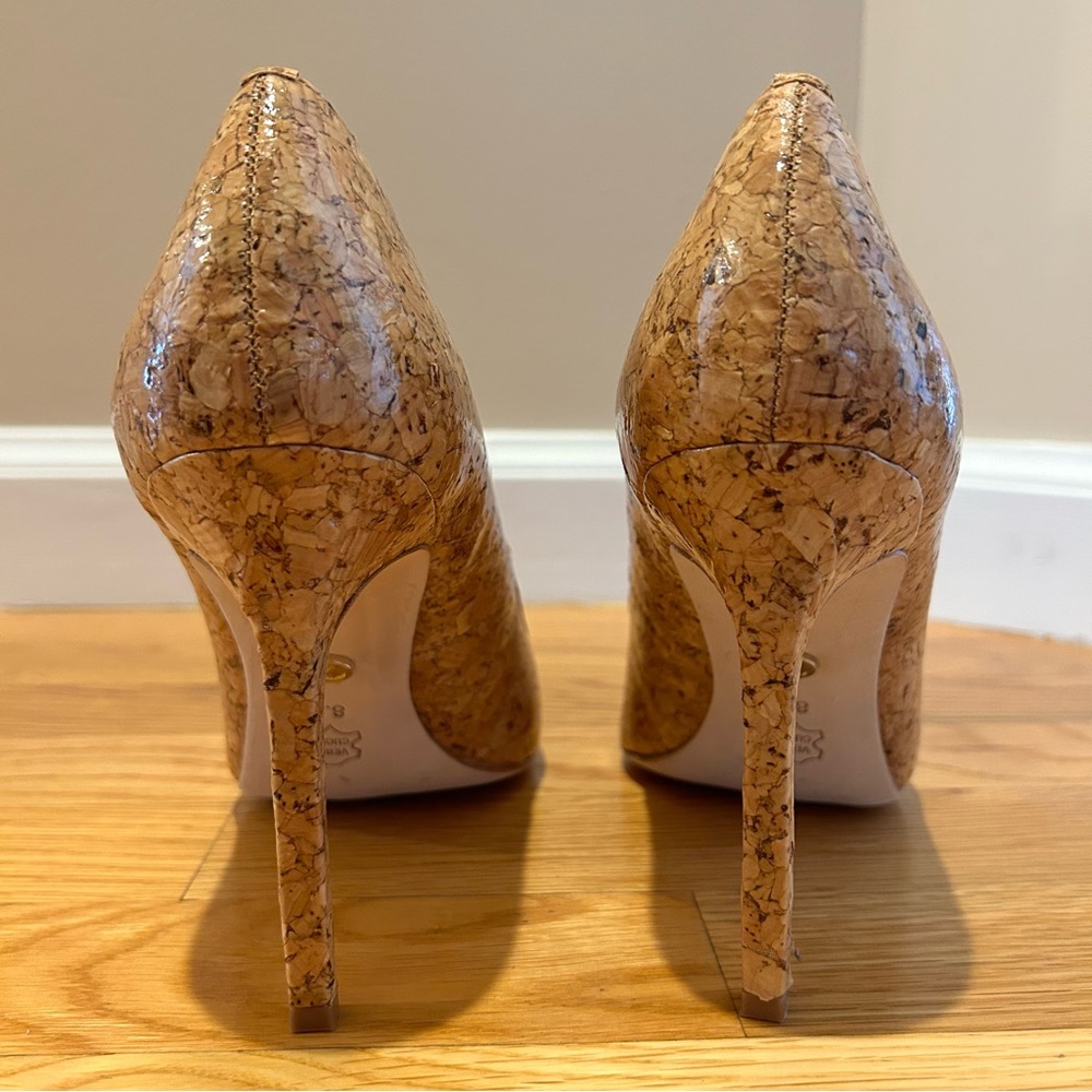 NWOT Cork Charles David Catarina Cork Heels
